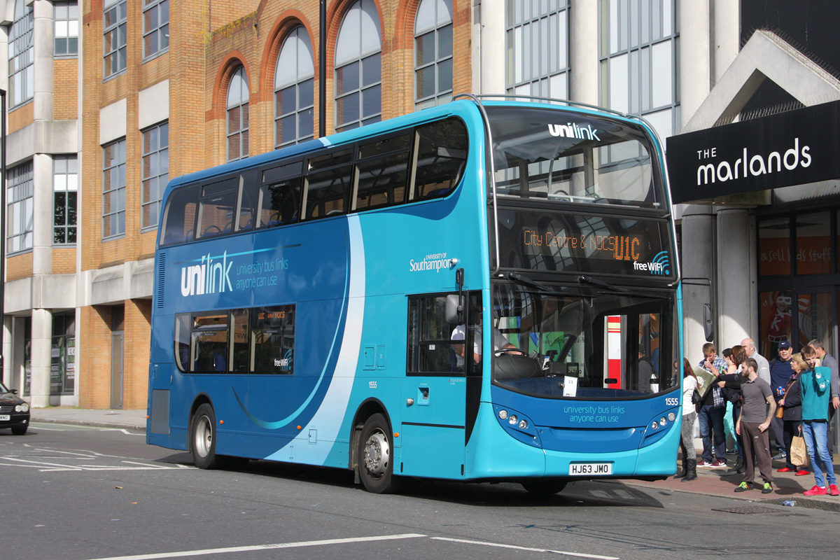 United Kingdom, Enviro 400 № 1555 - View photo — Worldwide bus & coach ...